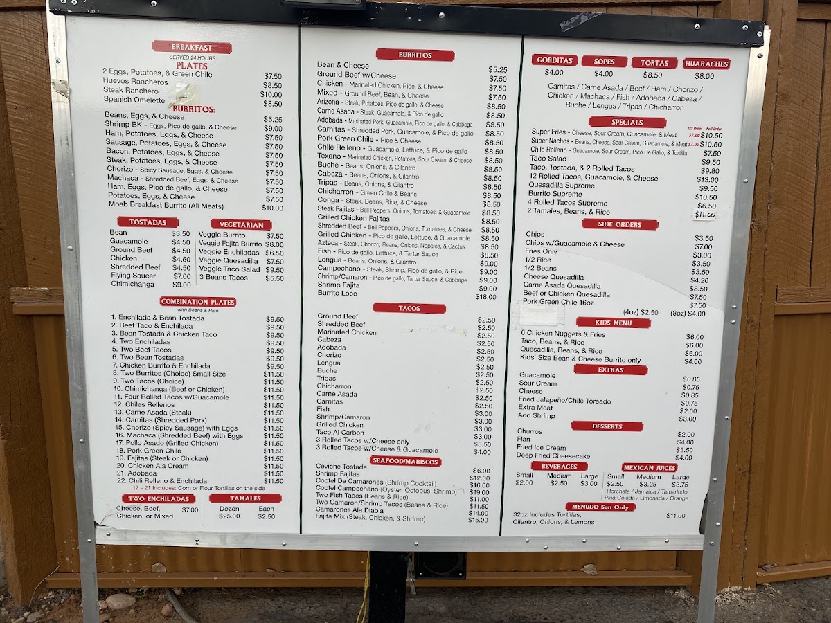 Giliberto's Mexican Taco Shop Menu - Image 5